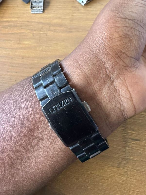 Steel watch